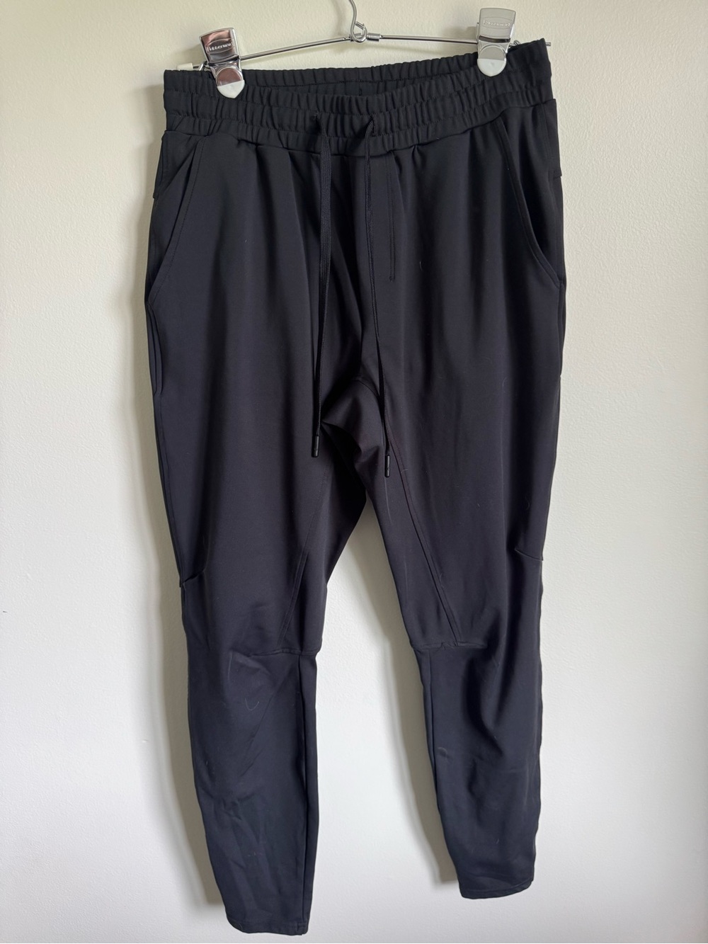 ZYIA Active Pant Black Men's Athletic Joggers with Drawstring Waist